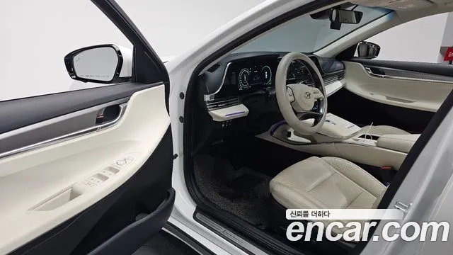 Hyundai The New Grandeur IG Hybrid 2021 Белый из Кореи, фото 3