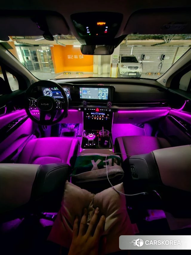 Kia Carnival 4th generation 2023 Черный из Кореи, фото 3