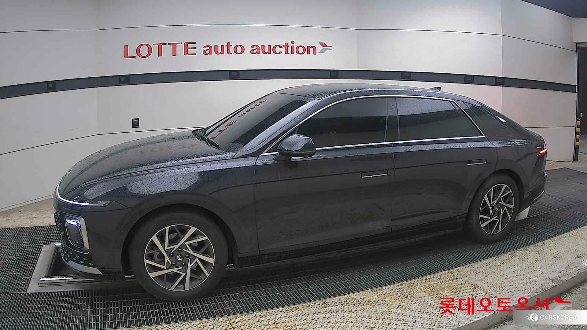Hyundai Grandeur 2023 Biophilic Blue Pearl из Кореи, фото 3