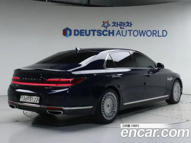 Genesis G90 2020 Синий из Кореи, фото 3