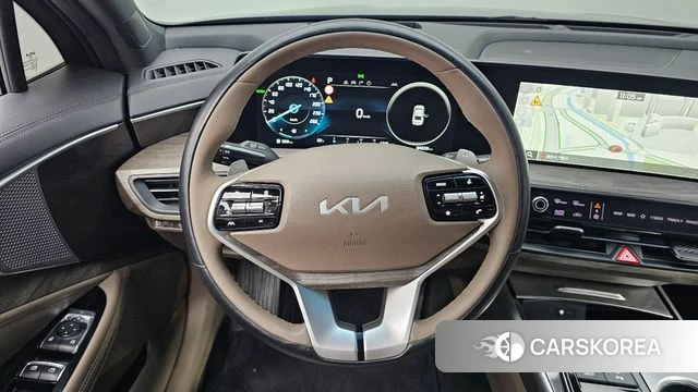 Kia K8 Hybrid 2022 Черный из Кореи, фото 3