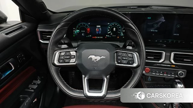 Ford Mustang 7th Generation 2024 Черный из Кореи, фото 3