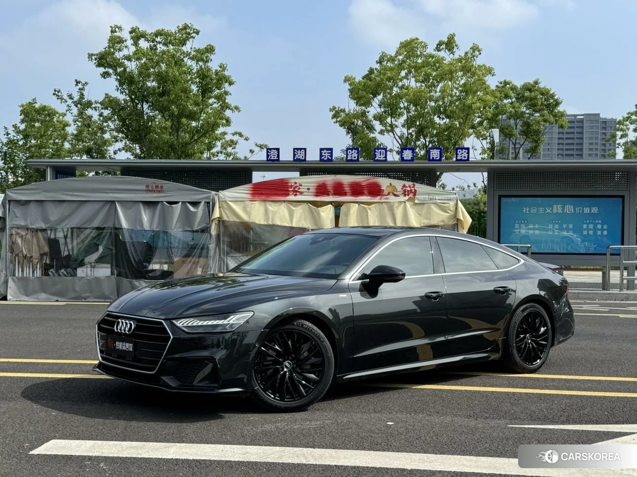 Audi A7 2020 Черный из Китая, фото 3