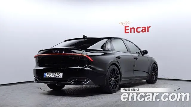 Hyundai The New Grandeur IG 2021 Черный из Кореи, фото 3