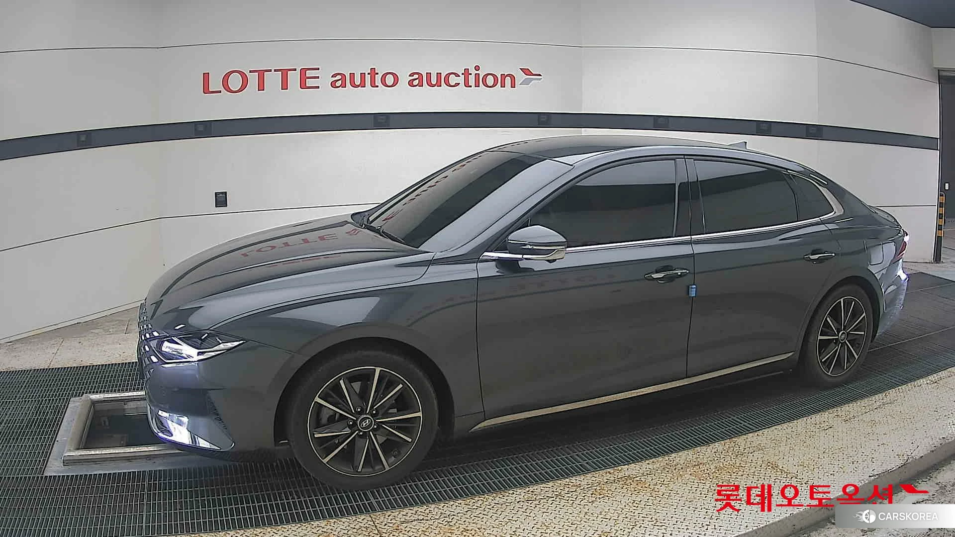 Hyundai Grandeur 2023 Nocturne Grey Metallic из Кореи, фото 3