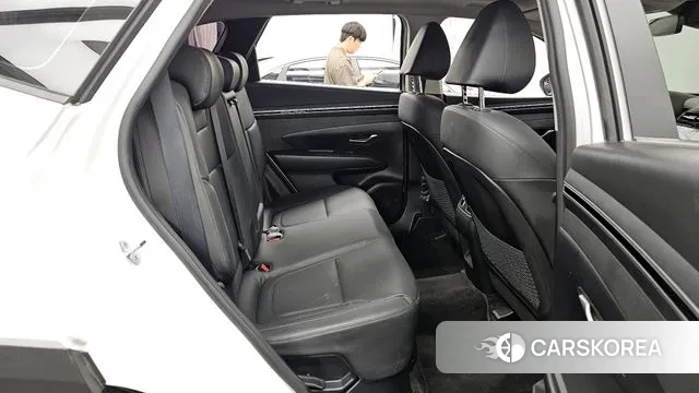 Hyundai Tucson Hybrid (NX4) 2021 Белый из Кореи, фото 3