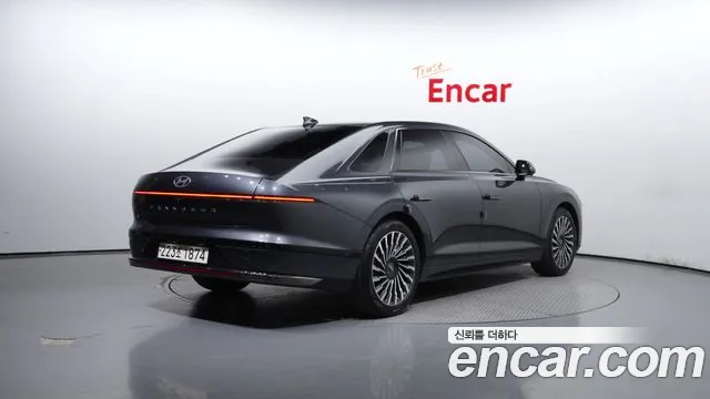Hyundai Grandeur Hybrid (GN7) 2023 Серый из Кореи, фото 3