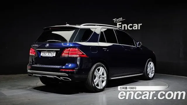 Mercedes-Benz GLE - Class W166 2018 Синий из Кореи, фото 3