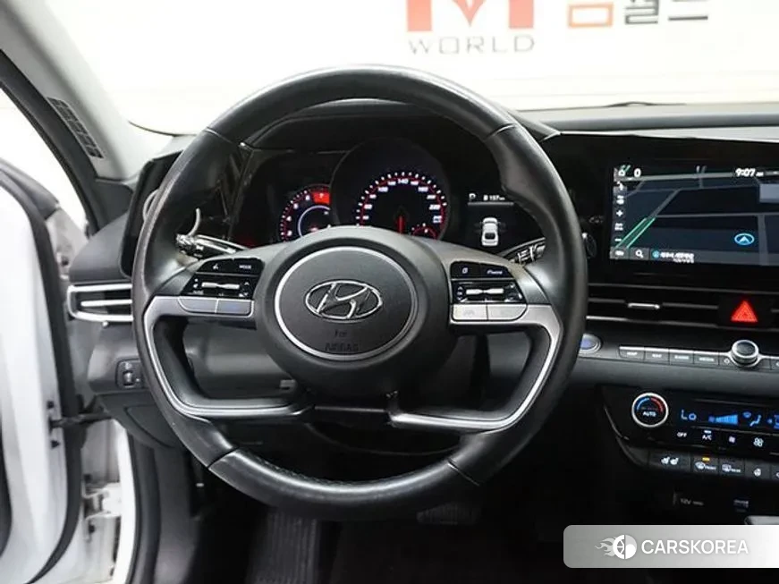 Hyundai Avante (CN7) 2020 Белый из Кореи, фото 3