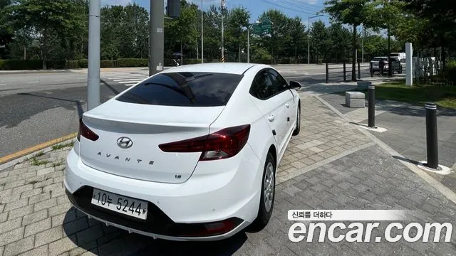 Hyundai The New Avante AD 2018 Белый из Кореи, фото 3