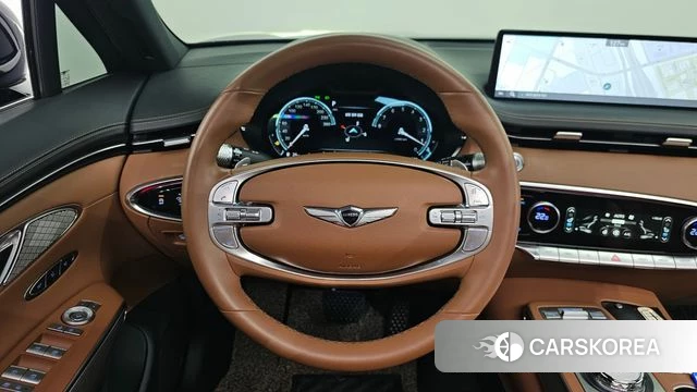 Genesis GV70 2024 Синий из Кореи, фото 3