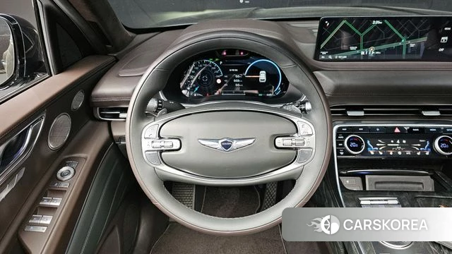 Genesis GV80 2022 Зеленый из Кореи, фото 3