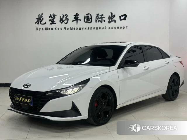 Hyundai Elantra 2022 Белый из Китая, фото 3