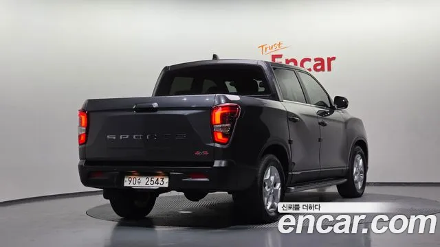 Ssangyong The New Rexton Sport 2021 Серый из Кореи, фото 3