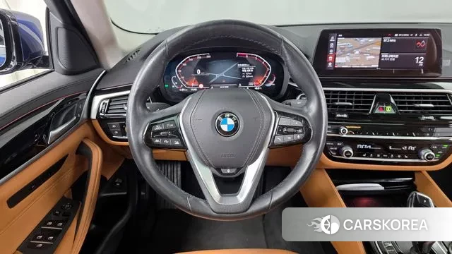 BMW 5 Series (G30) 2020 Синий из Кореи, фото 3