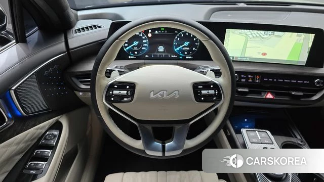 Kia K8 Hybrid 2022 Черный из Кореи, фото 3