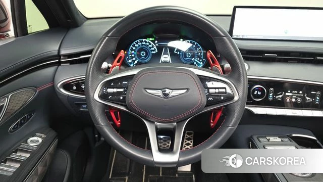 Genesis GV70 2021 Красный из Кореи, фото 3