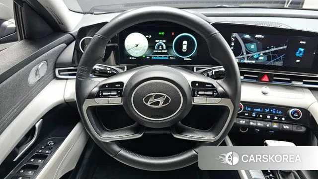 Hyundai Avante Hybrid (CN7) 2021 Серый из Кореи, фото 3
