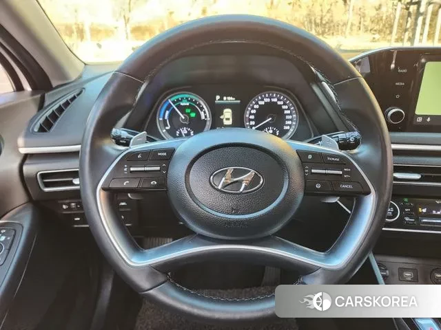 Hyundai Sonata Hybrid (DN8) 2021 Белый из Кореи, фото 3