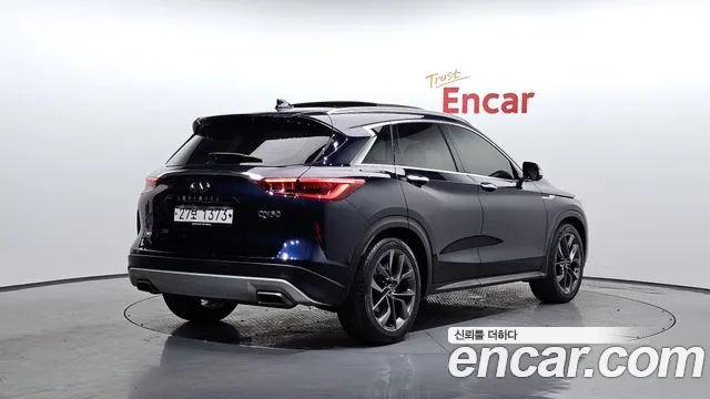 Infiniti QX50 (P71A) 2019 Синий из Кореи, фото 3