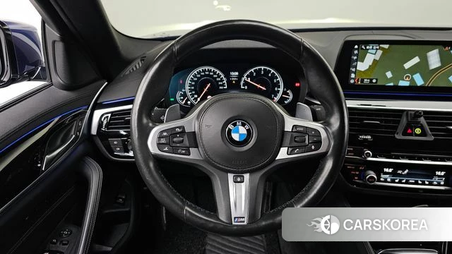 BMW 5 Series (G30) 2018 Синий из Кореи, фото 3