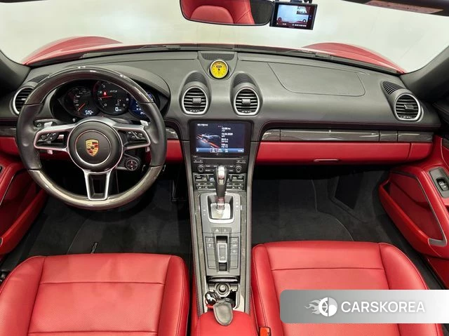 Porsche 718 Boxster 2021 Красный из Кореи, фото 3