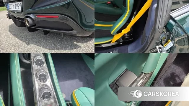 Ferrari F8 Tributo 2022 Темно-зеленый из Кореи, фото 3