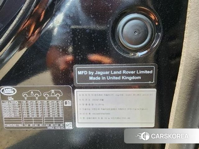 Land Rover Range Rover 5th Generation 2023 Черный из Кореи, фото 3