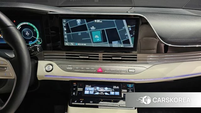 Hyundai The New Grandeur IG Hybrid 2022 Черный из Кореи, фото 3