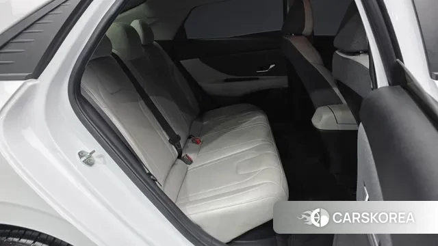 Hyundai Avante Hybrid (CN7) 2020 Белый из Кореи, фото 3