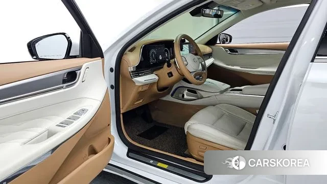 Hyundai The New Grandeur IG Hybrid 2022 Белый из Кореи, фото 3