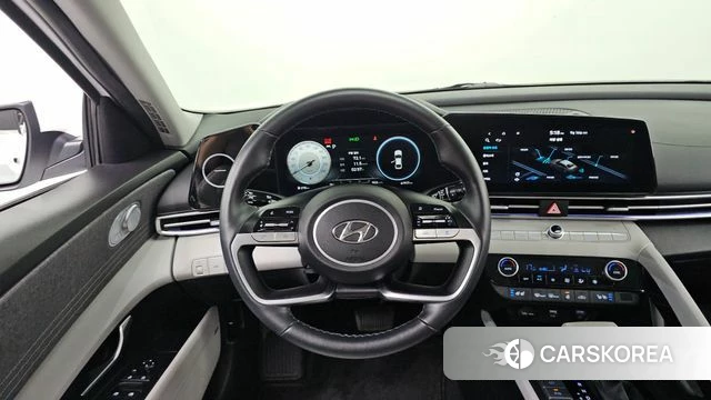 Hyundai Avante (CN7) 2021 Белый из Кореи, фото 3
