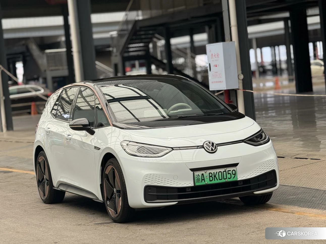 Volkswagen ID.3 2021 Белый из Китая, фото 3