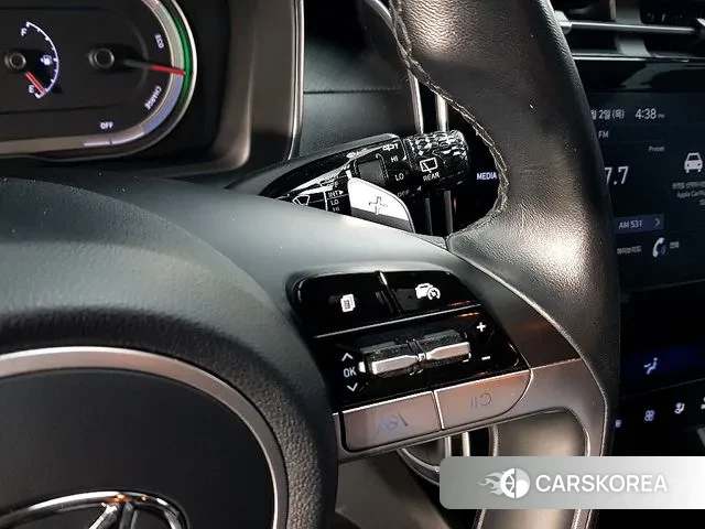 Hyundai Tucson Hybrid (NX4) 2021 Белый из Кореи, фото 3