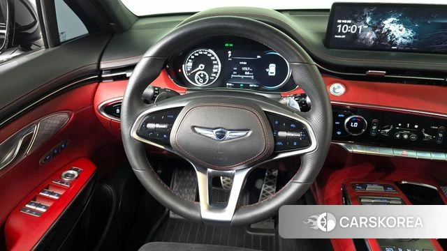 Genesis GV70 2021 Черный из Кореи, фото 3