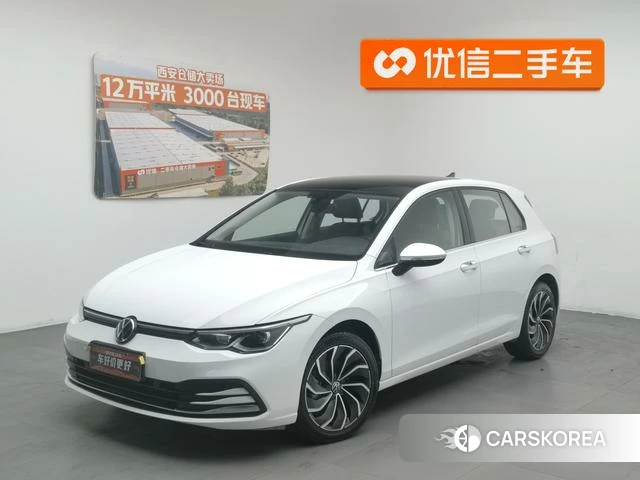 Volkswagen Golf 2021 Белый из Китая, фото 3