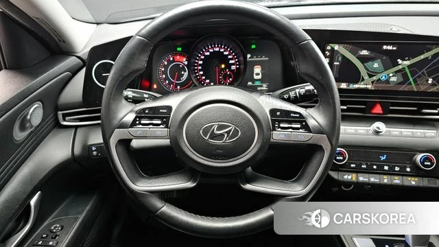 Hyundai Avante (CN7) 2022 Белый из Кореи, фото 3