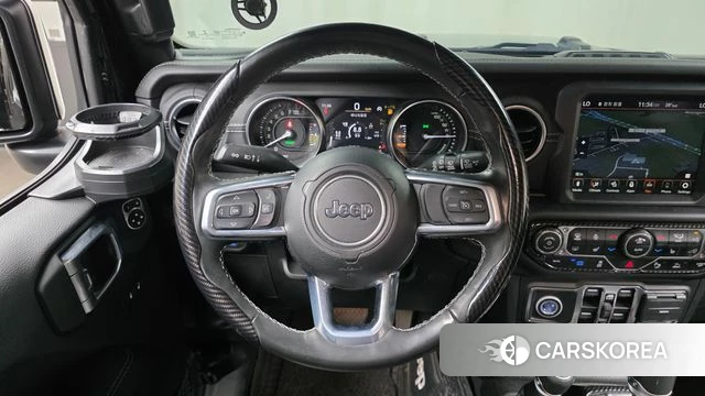 Jeep Wrangler (JL) 2022 Черный из Кореи, фото 3