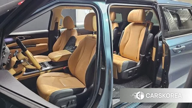 Kia Carnival 4th generation 2022 Небесно-голубой из Кореи, фото 3
