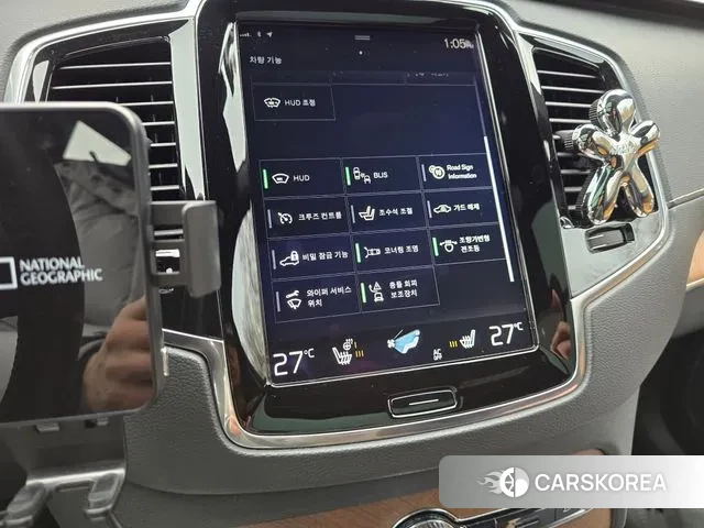 Volvo XC90 second Generation 2018 Черный из Кореи, фото 3