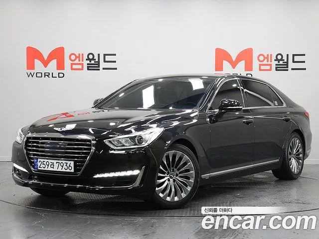 Genesis EQ900 2018 Черный из Кореи, фото 3