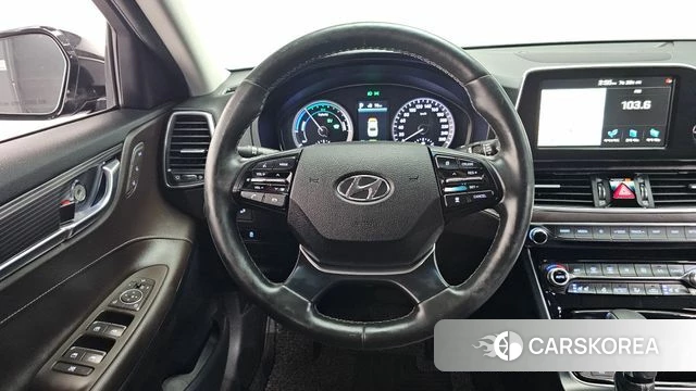 Hyundai Grandeur IG Hybrid 2019 Черный из Кореи, фото 3