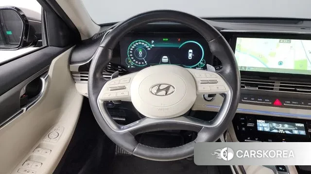 Hyundai The New Grandeur IG Hybrid 2022 Серый из Кореи, фото 3