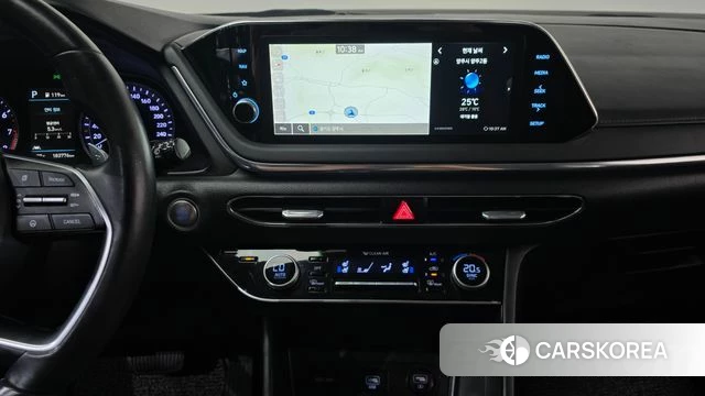 Hyundai Sonata (DN8) 2021 Белый из Кореи, фото 3