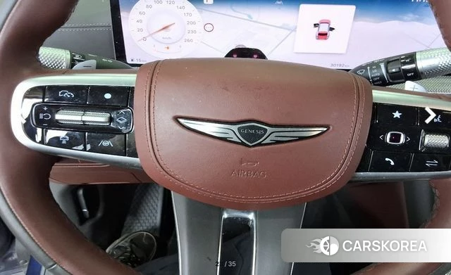 Genesis GV80 2024 Синий из Кореи, фото 3
