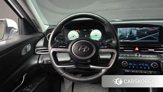 Hyundai Avante (CN7) 2021 Белый из Кореи, фото 3
