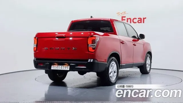 Ssangyong The New Rexton Sport 2021 Красный из Кореи, фото 3