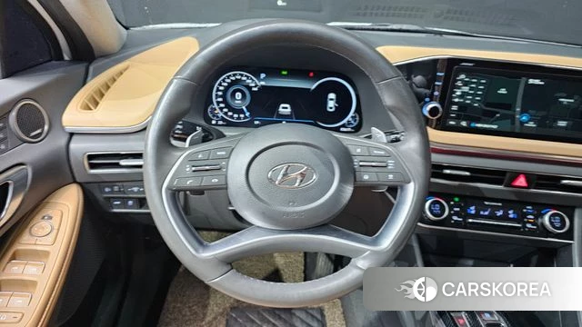 Hyundai Sonata (DN8) 2021 Белый из Кореи, фото 3