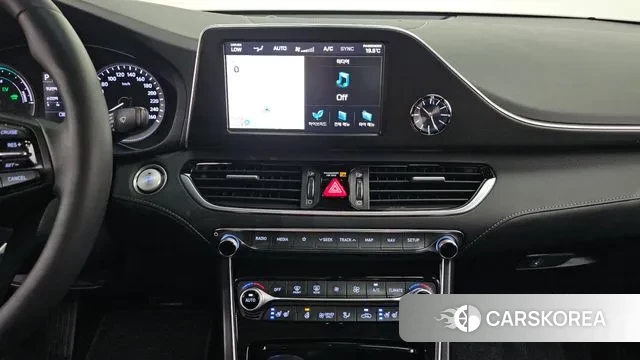 Hyundai Grandeur IG Hybrid 2019 Черный из Кореи, фото 3