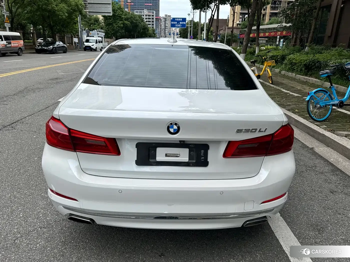 BMW 5 series 2018 Белый из Китая, фото 4